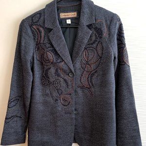 Coldwater Creek Embellished blazer